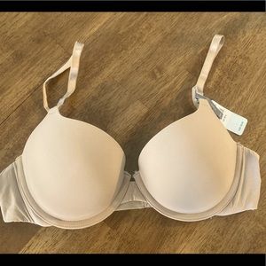 Aerie Harper Nude Push Up Memory Foam Bra w/ Tags